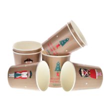 Gobelet en carton personnalisée, Custom printed paper cups, Kubki papierowe z nadrukiem indywidualnym, Pappbecher mit individuell bedruckt, Pappersmuggar med eden tryck.