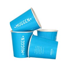 Gobelet en carton personnalisée, Custom printed paper cups, Kubki papierowe z nadrukiem indywidualnym, Pappbecher mit individuell bedruckt, Pappersmuggar med eden tryck.