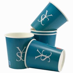 Gobelet en carton personnalisée, Custom printed paper cups, Kubki papierowe z nadrukiem, Pappbecher mit individuell bedruckt, Pappersmuggar med eden tryck