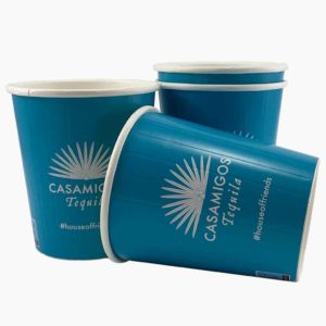 Gobelet en carton personnalisée, Custom printed paper cups, Kubki papierowe z nadrukiem, Pappbecher mit individuell bedruckt, Pappersmuggar med eden tryck