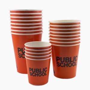 custom printed paper cups public school