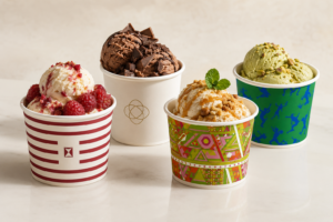 ice cream paper cups